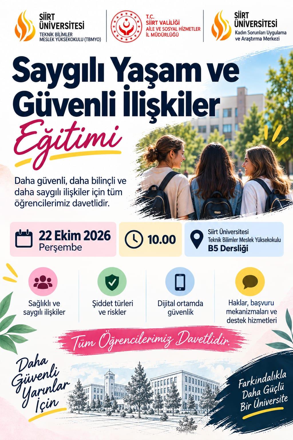 Saygılı Yaşam ve Güvenli İlişkiler Eğitimi
